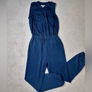 Y2K Arden B Black Sleeveless Jumpsuit Sz S